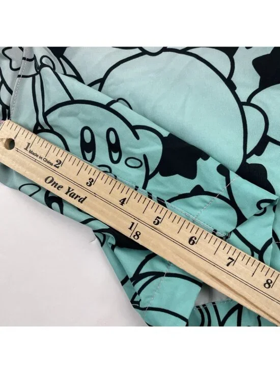 Nintendo Kirby Scuba Diving Swim Shorts Trunks Men's XL Gradient Pink Blue - Picture 4 of 10